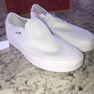 Vans Asher Slip On True White
